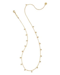 Amelia Fringe Chain Necklace, 19"