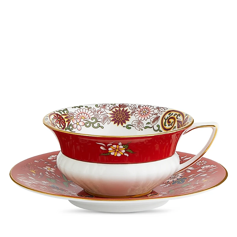Wedgwood Wonderlust Teacup & Saucer Set