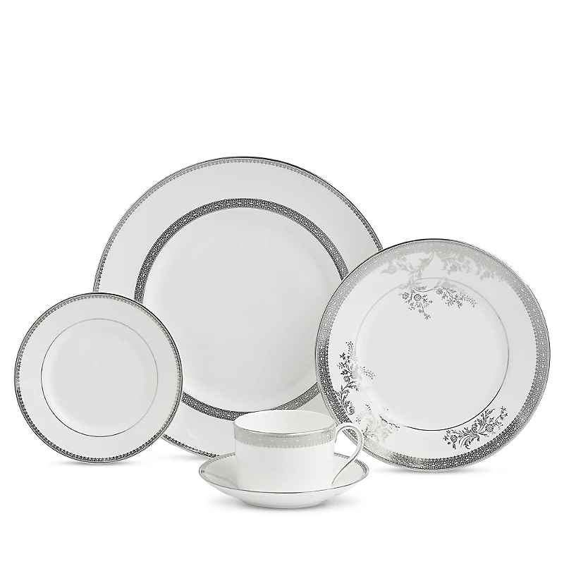 Vera Wang Wedgwood Vera Lace 5-Piece Place Setting