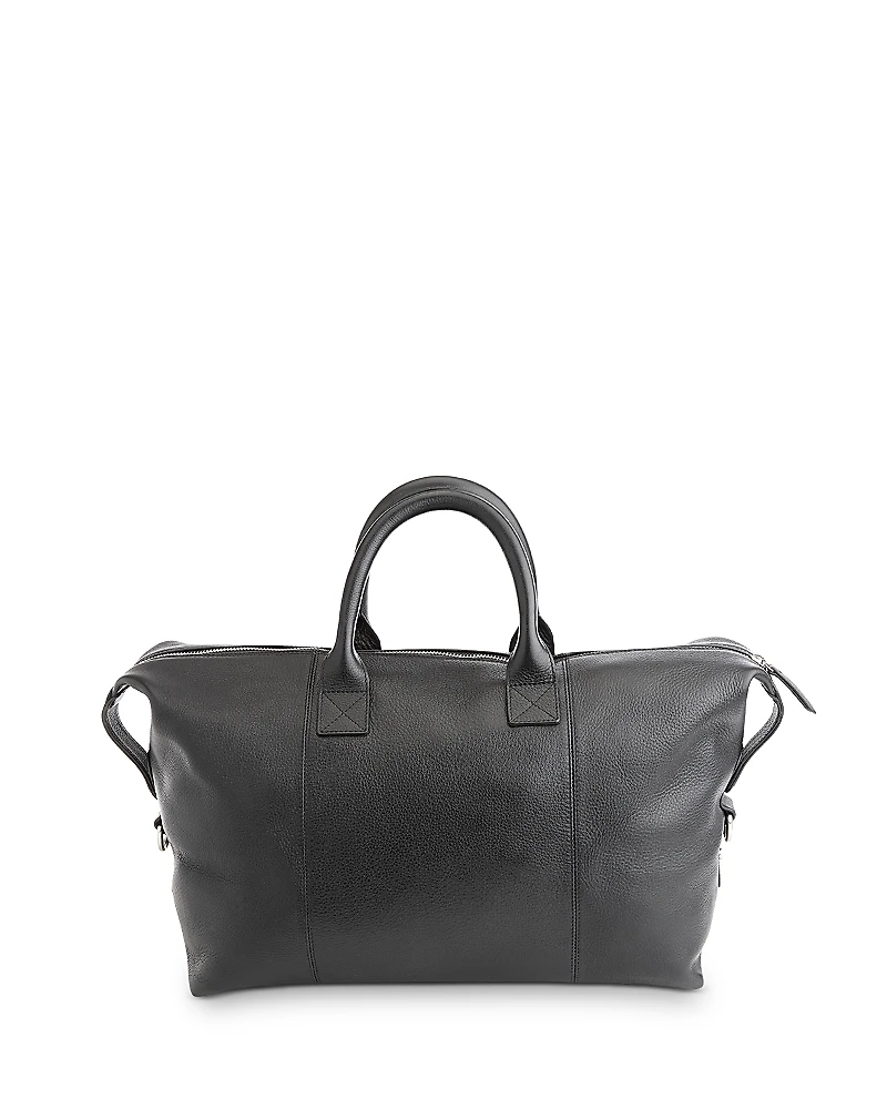 Royce New York Leather Overnighter Duffel Bag