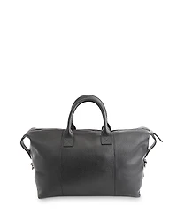 Royce New York Leather Overnighter Duffel Bag