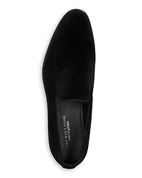 Men's Velvet Slip On Formal Loafers - Exclusive