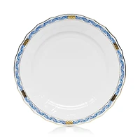 Herend Chinese Bouquet Dinner Plate, Garland Blue