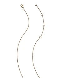 14K Yellow Gold Kate Turquoise & Diamond Heart Pendant Necklace, 18"