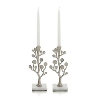 Michael Aram Botanical Leaf Candlesticks