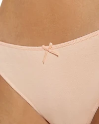 Pima Stretch Cotton Thong