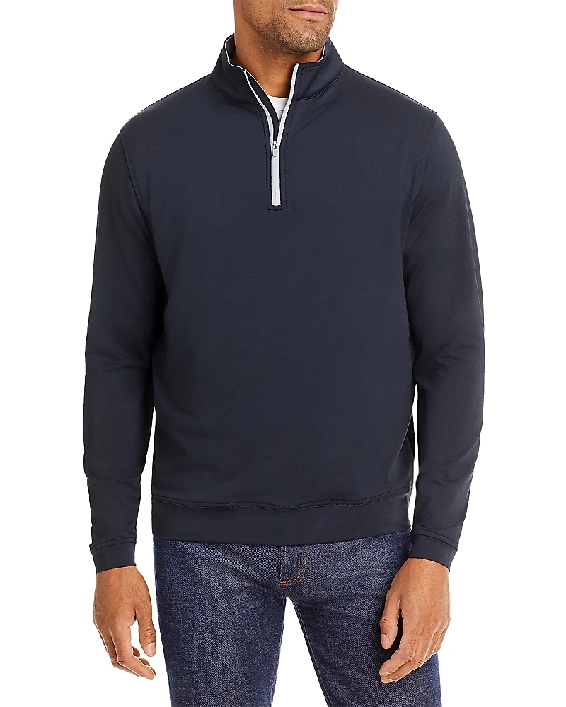 Peter Millar Crown Sport Perth Loop Quarter Zip Performance Pullover