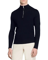 Wool Half Zip Sweater