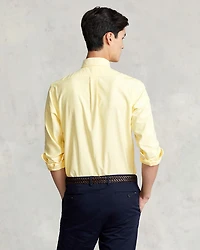 Classic Fit Long Sleeve Cotton Oxford Button Down Shirt