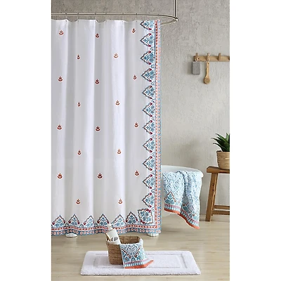 John Robshaw Sheetal Shower Curtain