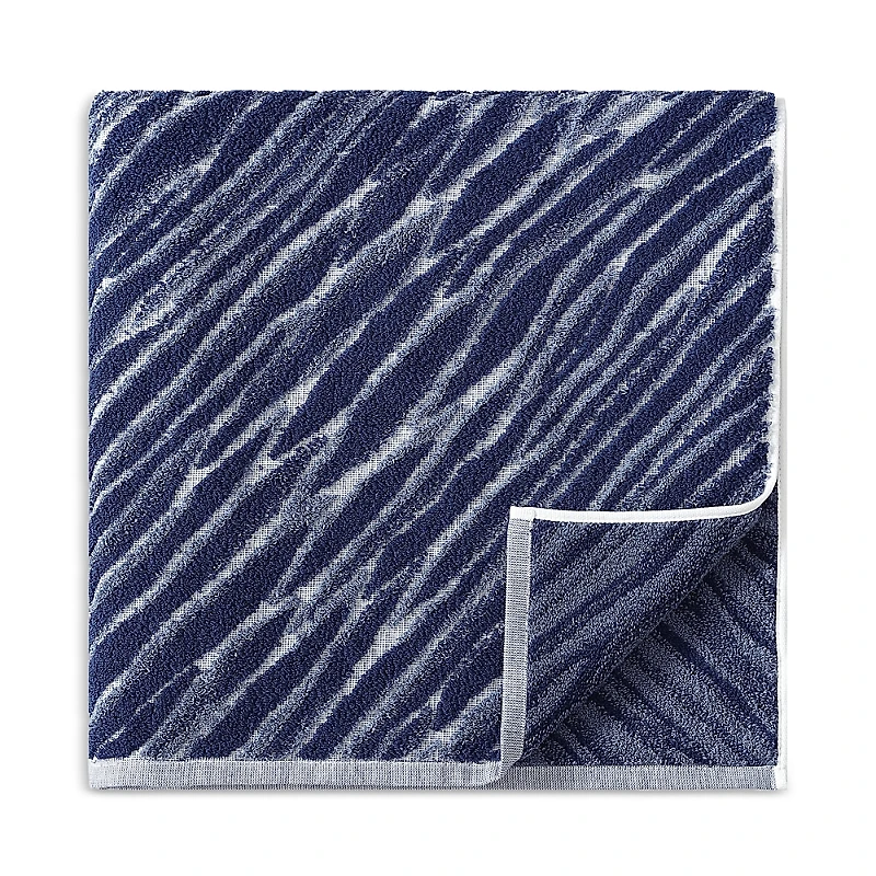 Uchino Shibori Indigo Bath Towel