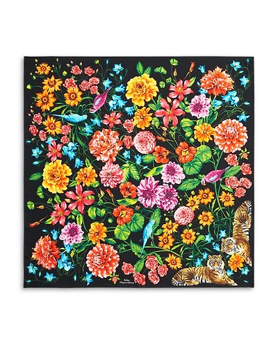 Bengal Blooms Silk Scarf