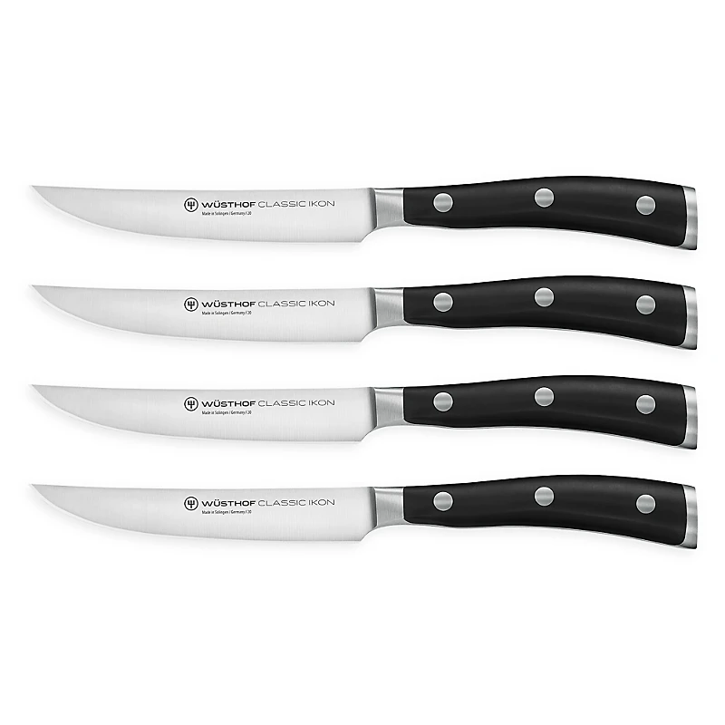 Wusthof Classic Ikon 4-Piece Steak Knife Set