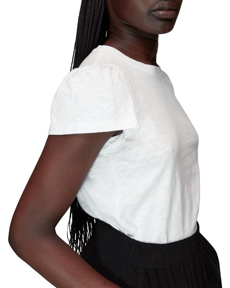 Flutter Sleeve Cotton Tee
