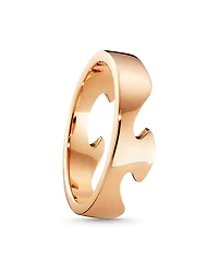 Georg Jensen 18K Rose Gold Fusion End Ring
