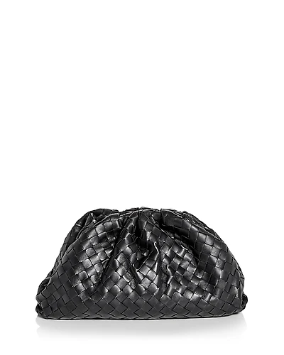 Bottega Veneta Large Intrecciato Leather Pouch