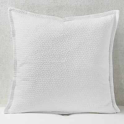 Hudson Park Collection Signature Pebbled Matelasse Euro Sham