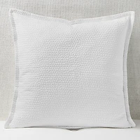 Hudson Park Collection Signature Pebbled Matelasse Euro Sham