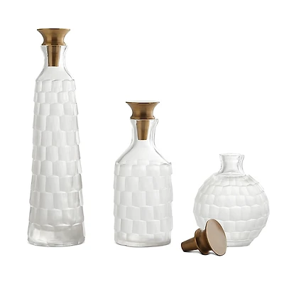 Arteriors Macklin Decanters, Set of 3