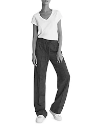 Luana Cotton V Neck Tee