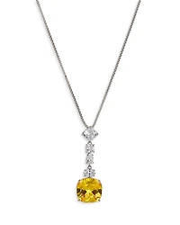 Nadri Soleil Cubic Zirconia & Nano Crystal Lariat Necklace