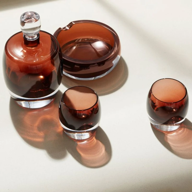 Whisky Club Peat Brown Decanter