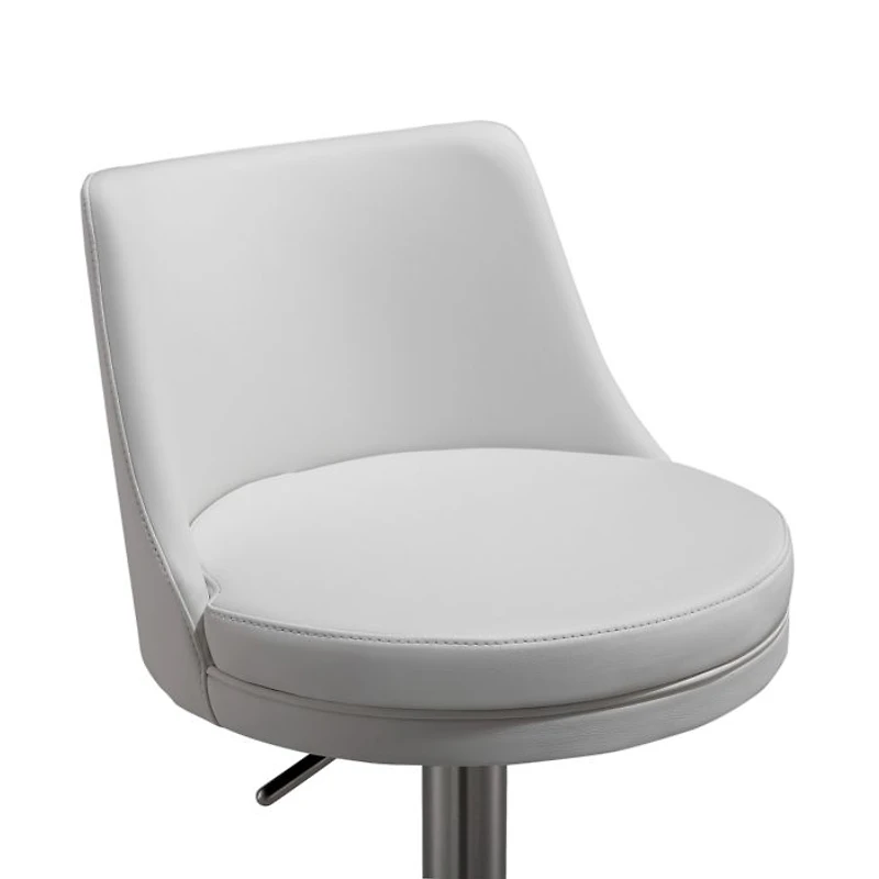 Reagan Performance Faux Leather Adjustable Stool
