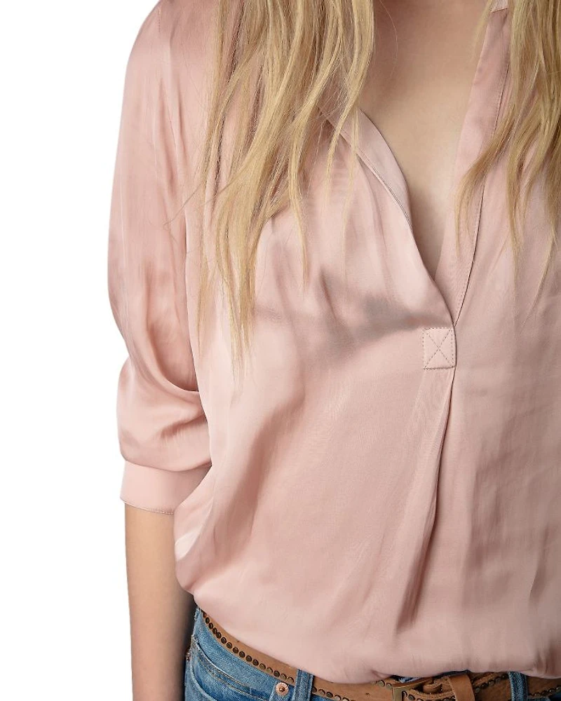 Tink Satin Blouse