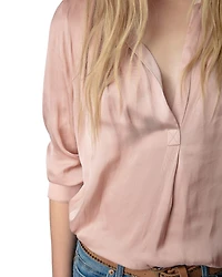 Tink Satin Blouse
