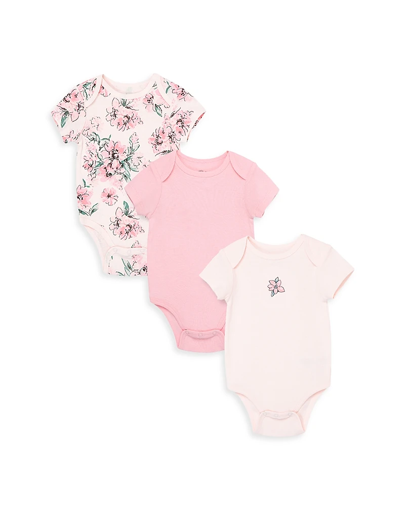 Little Me Girls' Dream Bodysuit, 3 Pack - Baby