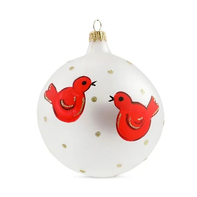 Red Birds Ornament