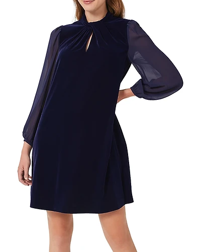 Hobbs London Faye Velvet Dress