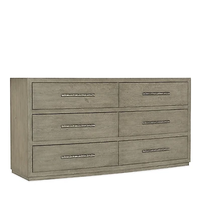 Hooker Furniture Chimney Gap Six Drawer Dresser