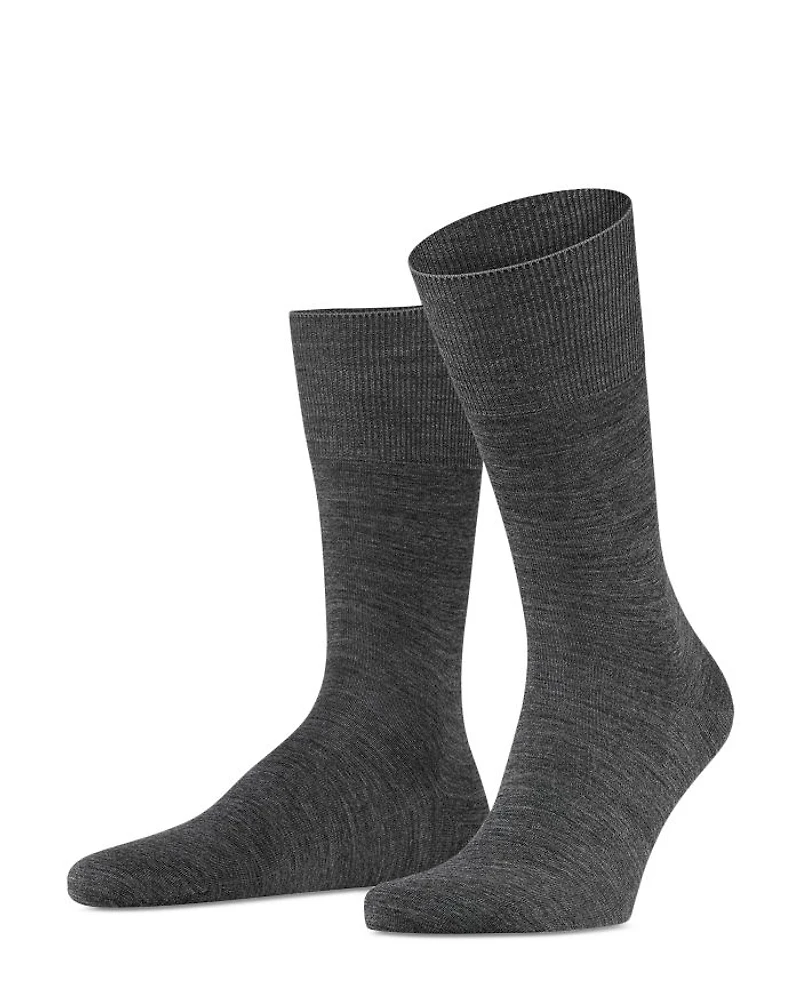 Airport Wool Blend Mélange Socks