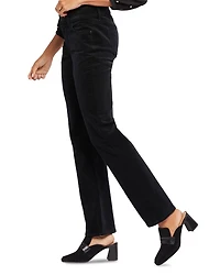 Marilyn High Rise Straight Leg Corduroy Pants