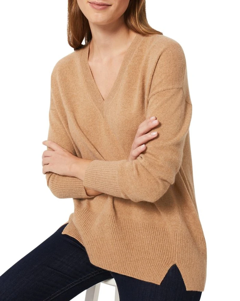 Cashmere Dahlia V-Neck Jumper