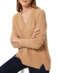 Cashmere Dahlia V-Neck Jumper
