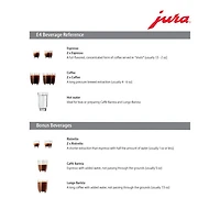 E4 Automatic Coffee Machine