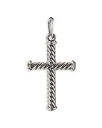 Men's Cable Cross Pendant