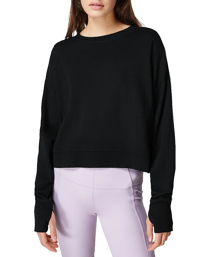 Sweaty Betty After Class Cropped Sweatshirt