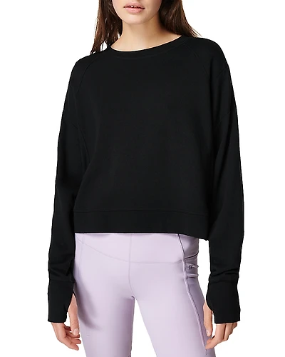 Sweaty Betty After Class Cropped Sweatshirt