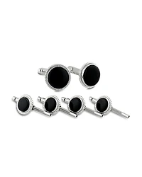 David Donahue Onyx Stud & Cufflink Set