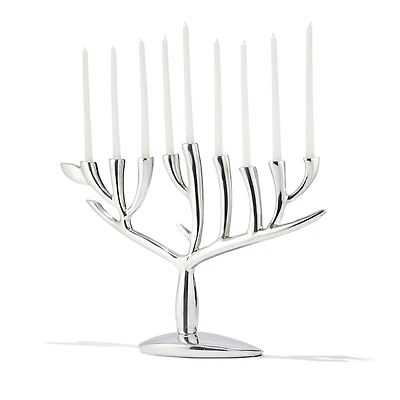 Nambe Tree of Life Menorah