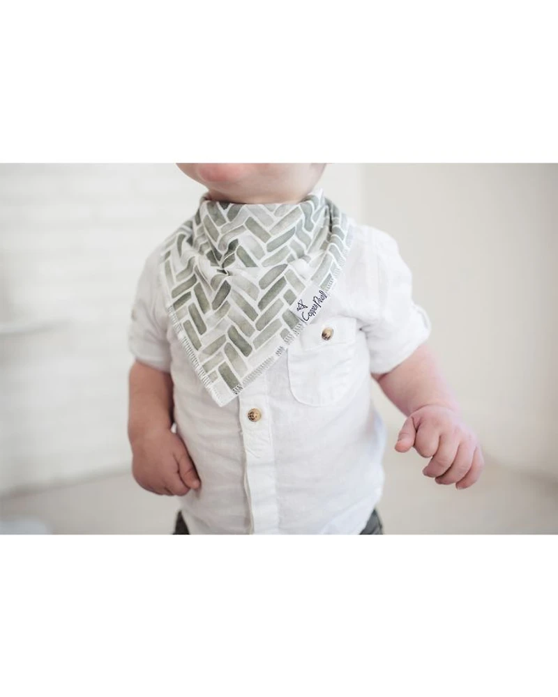 Bandana Bib Set, 4 Pk