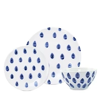 Santorini Dot 3 Piece Place Setting