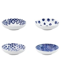 Santorini Assorted Condiment Bowls, Set of 4
