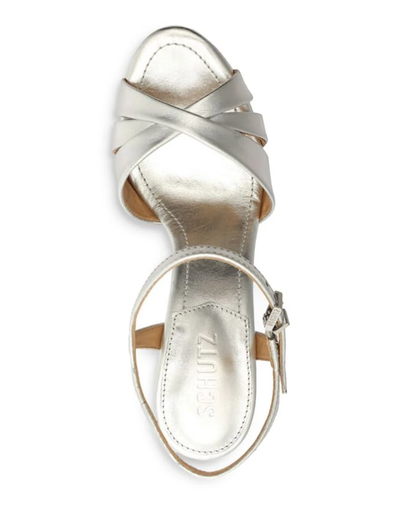 Women's Keefa High Crossover Heel Platform Sandals