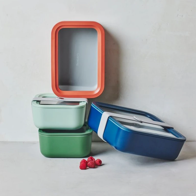14-Piece Ceramic Coated Glass Food Storage Set