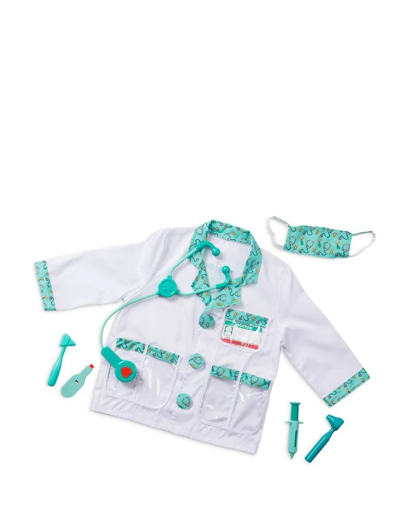 Doctor Role Play Costume Set - Ages 3-6
