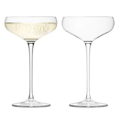 Wine 10-oz. Champagne Saucer, Set of 2